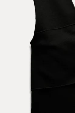 Best TOP ASIMÉTRICO PUNTO STRETCH Mujer Tops / Bodies