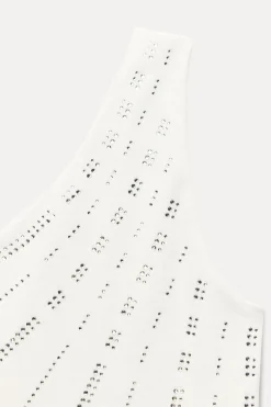 Clearance TOP ASIMÉTRICO RIB JOYAS Mujer Tops / Bodies