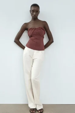 Fashion TOP BANDEAU ELÁSTICO Mujer Tops / Bodies