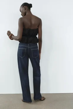 Fashion TOP BANDEAU ELÁSTICO VOLUMEN Mujer Tops / Bodies