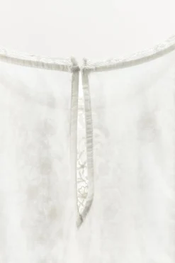 Clearance TOP BORDADOS ABALORIOS Mujer Tops / Bodies|Lenceria