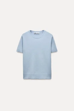 Fashion TOP BÁSICO 100% CASHMERE MANGA CORTA Mujer Cárdigan / Jerséis|Punto