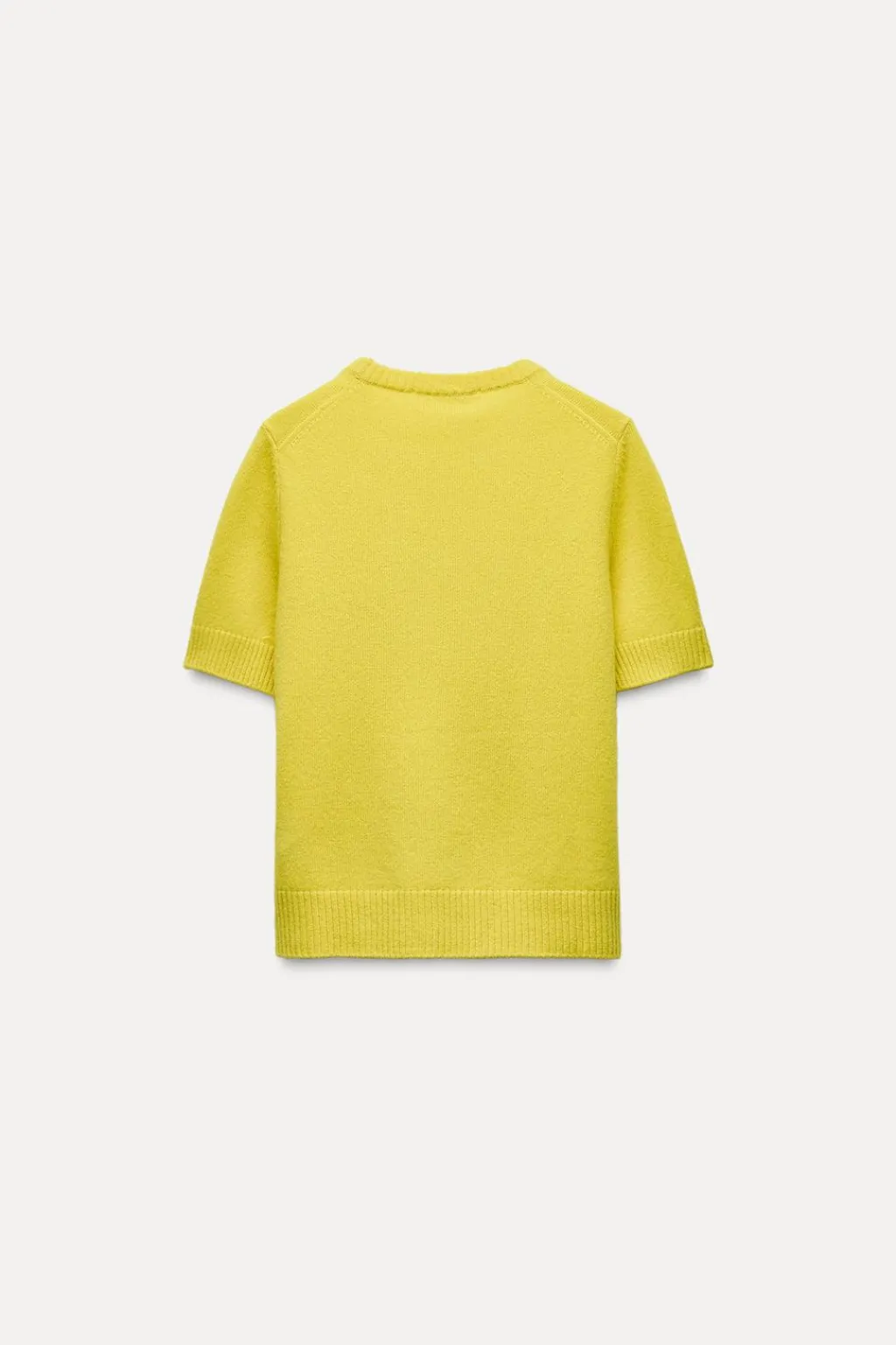 Best TOP BÁSICO 100% LANA MANGA CORTA Mujer Cárdigan / Jerséis|Punto