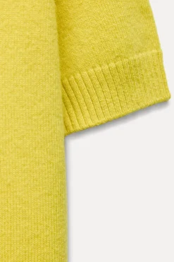 Best TOP BÁSICO 100% LANA MANGA CORTA Mujer Cárdigan / Jerséis|Punto