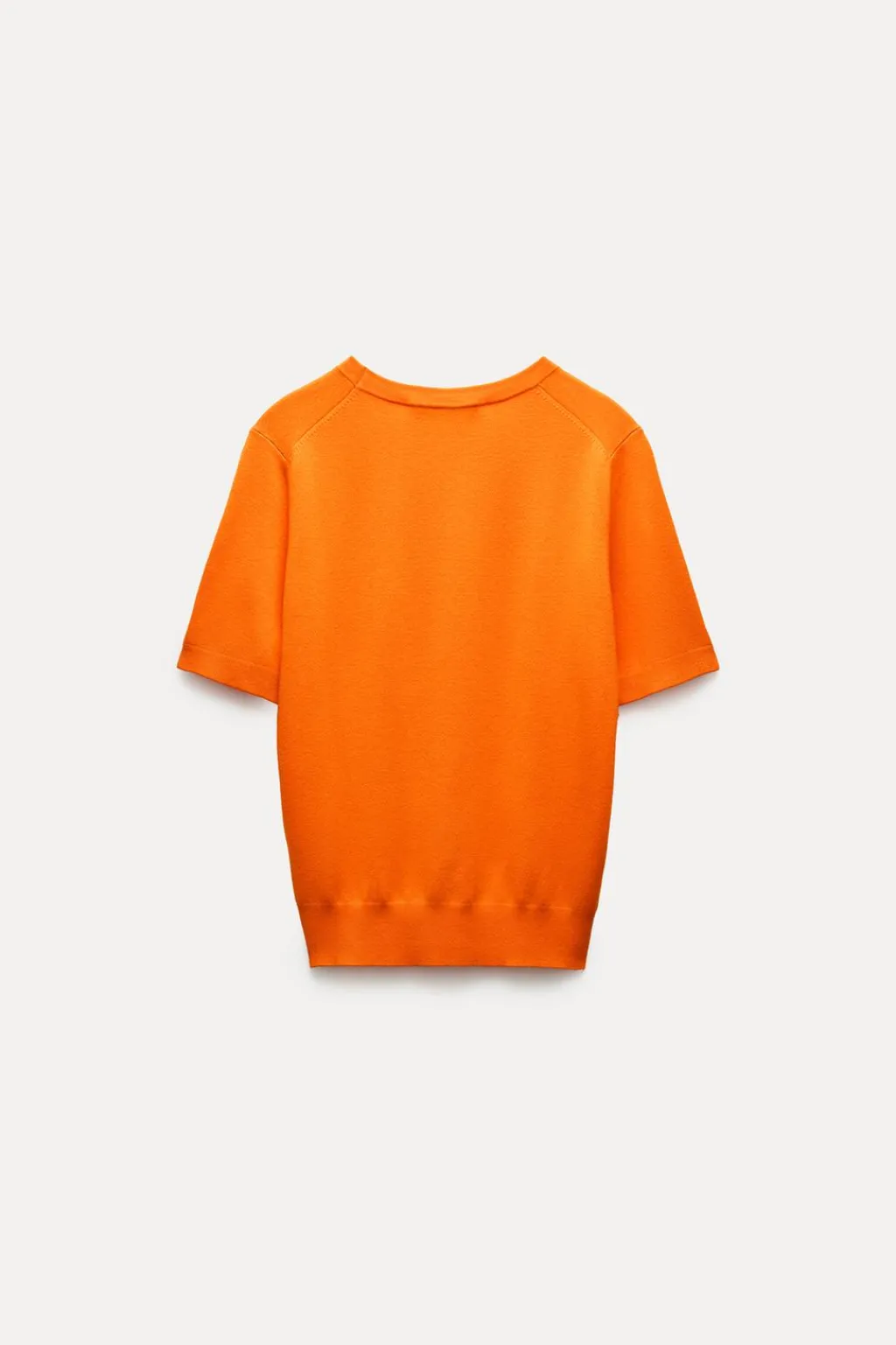 Outlet TOP BÁSICO MANGA CORTA PUNTO LISO Mujer Cárdigan / Jerséis|Punto