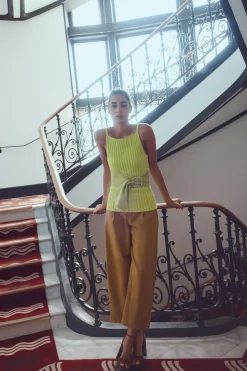 Clearance TOP BÁSICO PUNTO CANALÉ Mujer Cárdigan / Jerséis|Punto