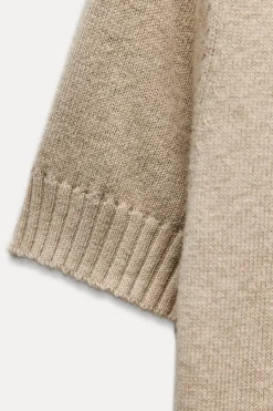 New TOP BÁSICO PUNTO LISO MANGA CORTA Mujer Cárdigan / Jerséis|Punto