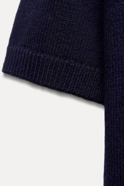 Discount TOP BÁSICO PUNTO LISO MANGA CORTA Mujer Cárdigan / Jerséis|Punto