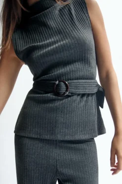 Best TOP CANALÉ CINTURÓN Mujer Tops / Bodies