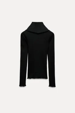 Discount TOP CANALÉ CUELLO ALTO Mujer Tops / Bodies