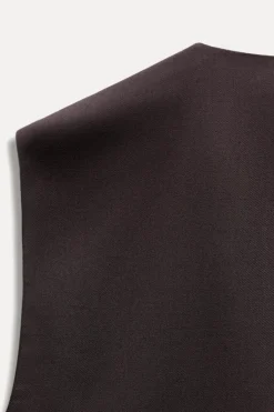 Online TOP CHALECO BOTONES ZW COLLECTION Mujer Blazers / Chalecos