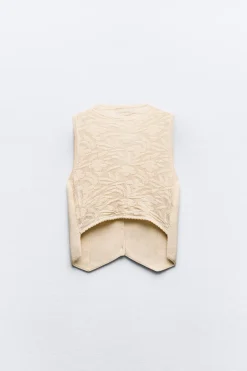 Online TOP CHALECO COMBINADO PUNTO Mujer Cárdigan / Jerséis|Punto