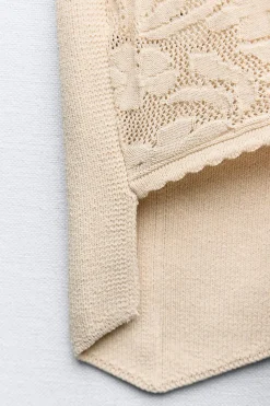 Online TOP CHALECO COMBINADO PUNTO Mujer Cárdigan / Jerséis|Punto