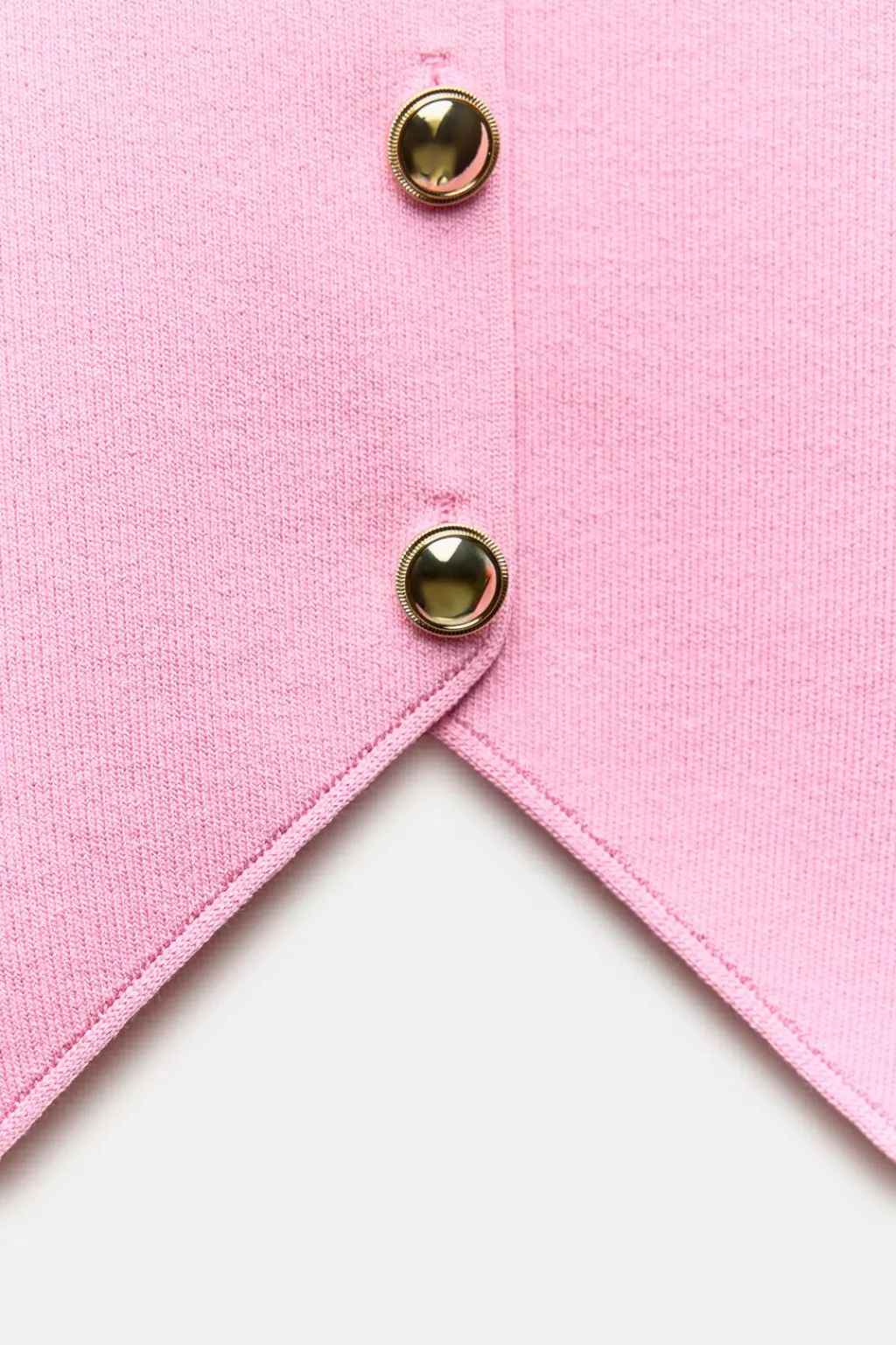 Fashion TOP CHALECO CORTO PUNTO LISO Mujer Cárdigan / Jerséis|Punto