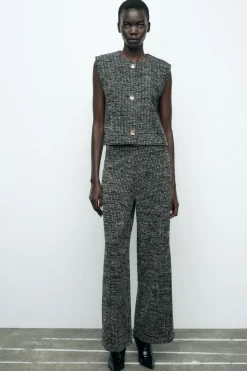 Best TOP CHALECO ESTRUCTURA BOTONES Mujer Tops / Bodies