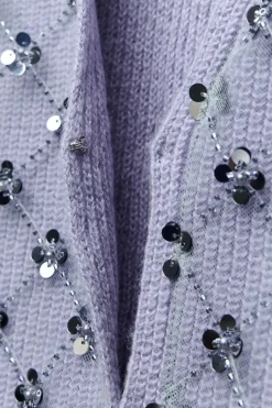 Clearance TOP CHALECO PUNTO ABALORIOS Mujer Tops / Bodies