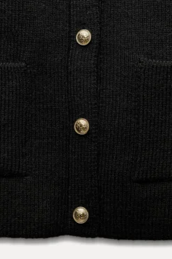 Best TOP CHALECO PUNTO LISO Mujer Cárdigan / Jerséis|Punto