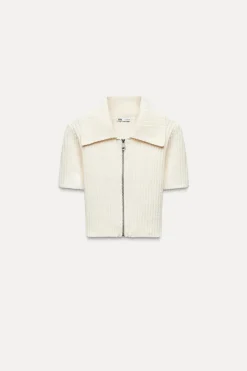 Discount TOP CHENILLA CREMALLERA Mujer Tops / Bodies