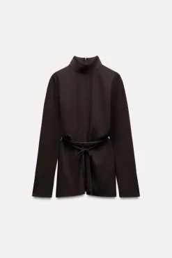 Fashion TOP CINTURÓN ZW COLLECTION Mujer Tops / Bodies