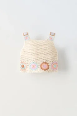 Niños ZARA 1½ - 6 Años·Punto|1½ - 6 Años·Camisetas<TOP CROCHET