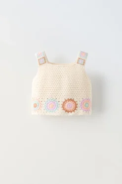 Niños ZARA 1½ - 6 Años·Punto|1½ - 6 Años·Camisetas<TOP CROCHET