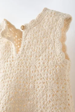 Niños ZARA 6 - 18 Meses·Punto|6 - 18 Meses·Camisetas<TOP CROCHET