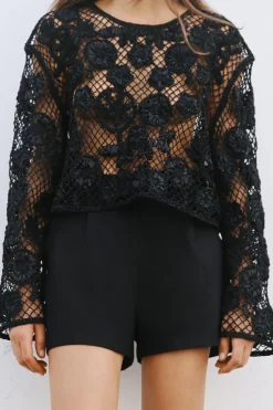 Best TOP CROCHET MANGA LARGA Mujer Tops / Bodies