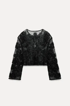 Best TOP CROCHET MANGA LARGA Mujer Tops / Bodies