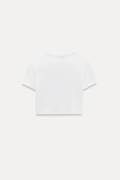 Discount TOP CROP MANGA CORTA Mujer Tops / Bodies