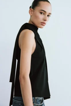 Outlet TOP CRUZADO LAZO Mujer Tops / Bodies