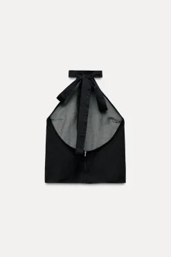 Online TOP DENIM TRF LAZADA Mujer Tops / Bodies