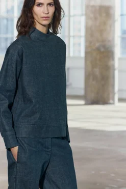 New TOP DENIM ZW COLLECTION Mujer Tops / Bodies