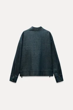 New TOP DENIM ZW COLLECTION Mujer Tops / Bodies