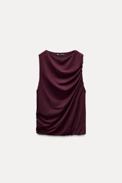 Outlet TOP DRAPEADO Mujer Tops / Bodies