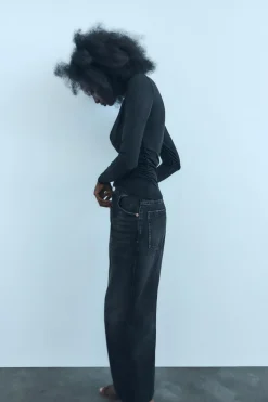 Discount TOP DRAPEADO POLIAMIDA Mujer Tops / Bodies