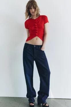 Hot TOP DRAPEADO PUNTO Mujer Cárdigan / Jerséis|Punto