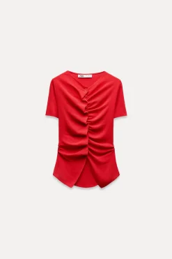 Hot TOP DRAPEADO PUNTO Mujer Cárdigan / Jerséis|Punto