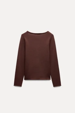 Discount TOP DRAPEADO PUNTO APLIQUE BOLA Mujer Cárdigan / Jerséis|Punto