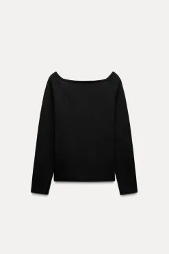 Discount TOP DRAPEADO PUNTO APLIQUE BOLA Mujer Cárdigan / Jerséis|Punto