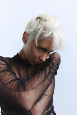 Discount TOP DRAPEADO SEDA 100% Mujer Tops / Bodies|Lenceria