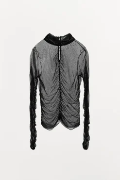 Discount TOP DRAPEADO SEDA 100% Mujer Tops / Bodies|Lenceria