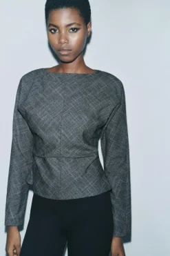 Outlet TOP DRAPEADO ZW COLLECTION Mujer Tops / Bodies