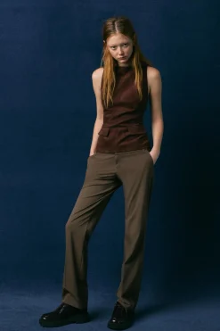 Sale TOP EFECTO ANTE SOLAPAS Mujer Tops / Bodies