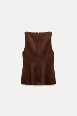 Sale TOP EFECTO ANTE SOLAPAS Mujer Tops / Bodies