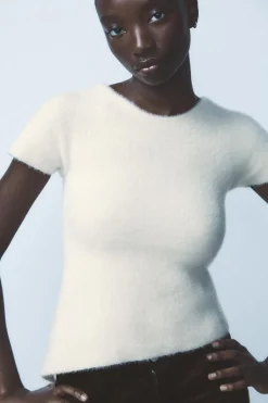 Discount TOP EFECTO PELO ESPALDA LAZADAS Mujer Tops / Bodies