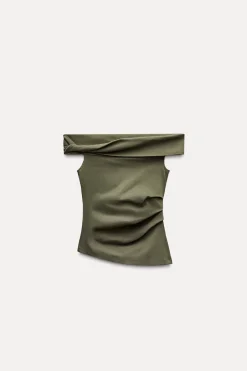 Hot TOP ELÁSTICO FRUNCES Mujer Tops / Bodies