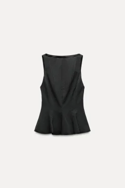 Best TOP ENTALLADO VOLANTE Mujer Tops / Bodies