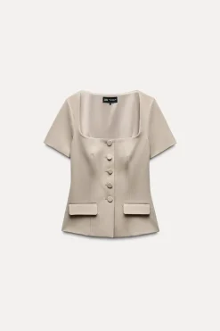 Fashion TOP ESCOTE CUADRADO Mujer Tops / Bodies