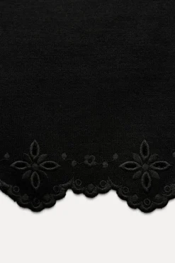 Outlet TOP ESCOTE CUADRADO PUNTO STRETCH Mujer Tops / Bodies