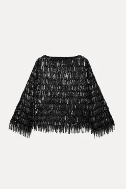 Discount TOP FLECOS LENTEJUELAS Mujer Tops / Bodies